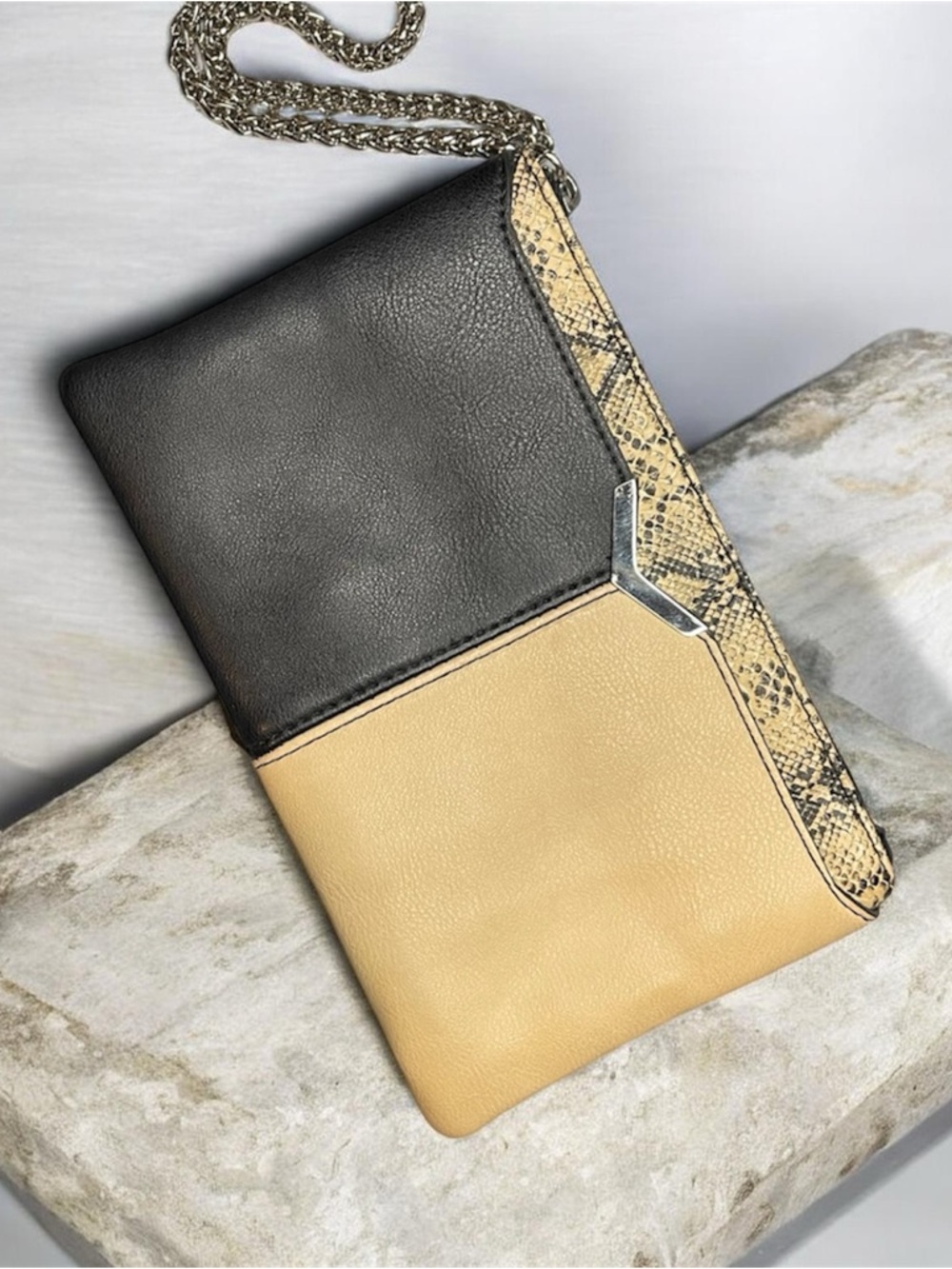 Express Faux Leather Wristlet
